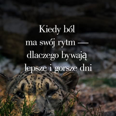 Gdy ból przychodzi mimo dobrego dnia