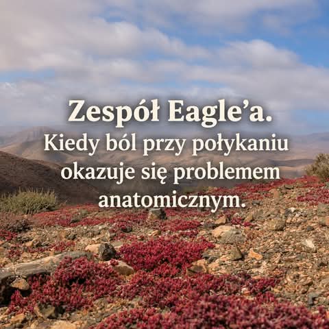 Zespół Eagle'a — rzadka przyczyna bólu twarzy